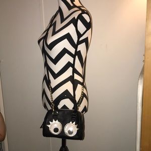 Betsey Johnson google eye crossbody